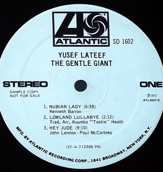 YusefLateef-TheGentleGiantLABEL