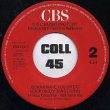 C & C Music Factory Featuring Freedom Williams – Gonna Make You Sweat (Everybody Dance Now) b/w Instrumental – CBS NL 7″
