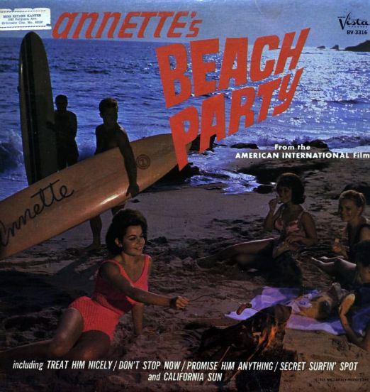 Annette - Annette's Beach Party - Buena Vista LP