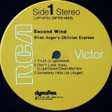 Brian Auger’s Oblivion Express – Second Wind – RCA LP