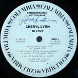 Cheryl Lynn – In Love – Columbia DJ LP
