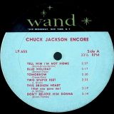 Chuck Jackson – Encore! – Wand LP