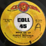 Curtis Mayfield – Move On Up b/w Underground – Curtom 7″