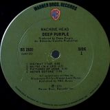 Deep Purple – Machine Head – Warner Bros LP