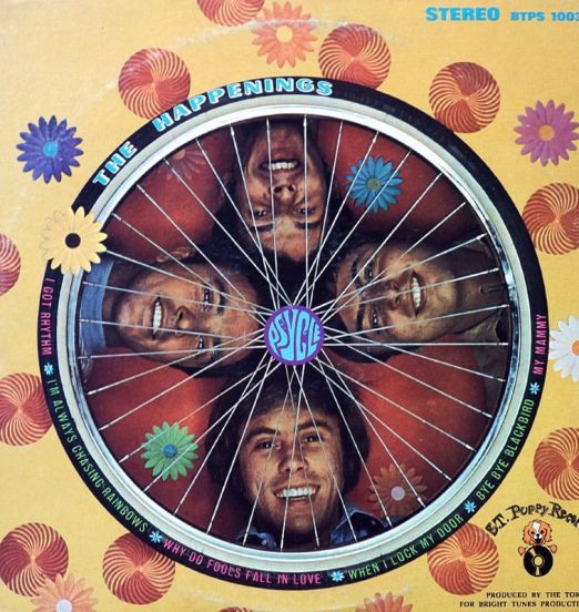 The Happenings - Psycle - B.T. Puppy LP