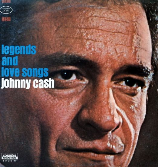 Johnny Cash - Legends And Love Songs - Columbia Musical Treasuries LP