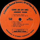 Johnny Cash – Legends And Love Songs – Columbia Musical Treasuries LP