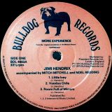 Jimi Hendrix Accompanied By Mitch Mitchell And Noel Redding – More Experience (Volume Two) – Bulldog LP