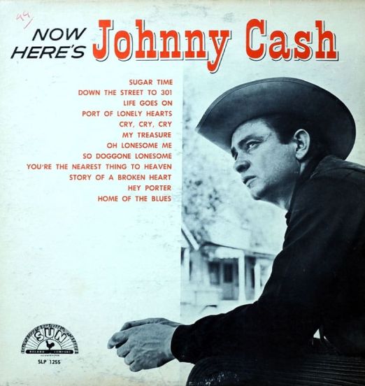 Johnny Cash - Now Here's Johnny Cash - Sun LP