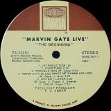 Marvin Gaye – Marvin Gaye Live! – Tamla LP