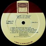 Marvin Gaye – “Here, My Dear.” – Tamla LP