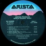 Aretha Franklin – Who’s Zoomin’ Who? – Arista LP
