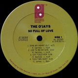 The O’Jays – So Full Of Love – PIR LP