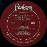 Vince Guaraldi And Bola Sete – From All Sides – Fantasy LP MONO