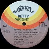 Betty Wright – Danger High Voltage – Alston LP