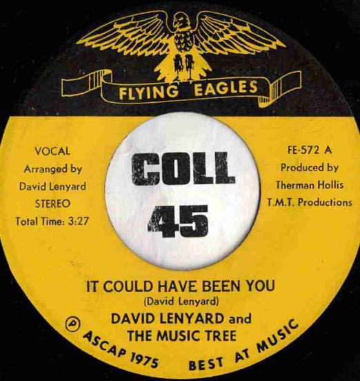 David Lenyard And The Music Tree - It Could Have Been You b/w Instrumental - Flying Eagles 7"