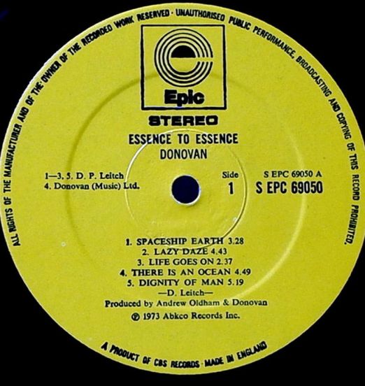 Donovan-EssenceToEssenceLABELA