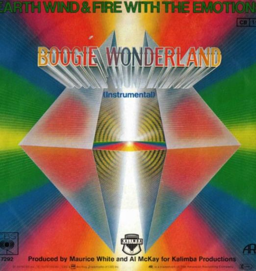 Earth, Wind & Fire With The Emotions - Boogie Wonderland b/w (Instrumental) - CBS NL 7"