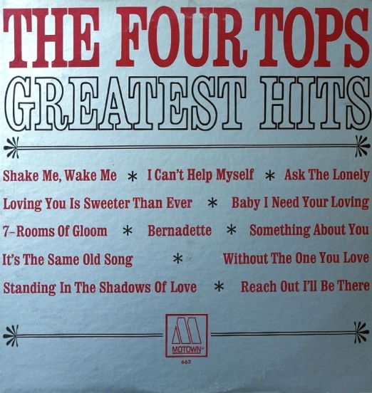 The Four Tops - Greatest Hits - Motown LP