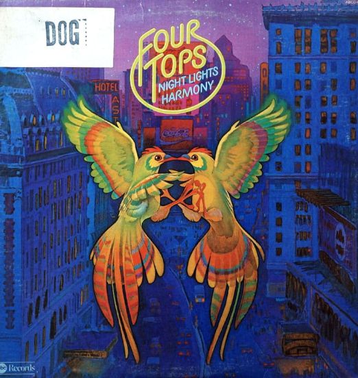 Four Tops - Night Lights Harmony - Abc LP