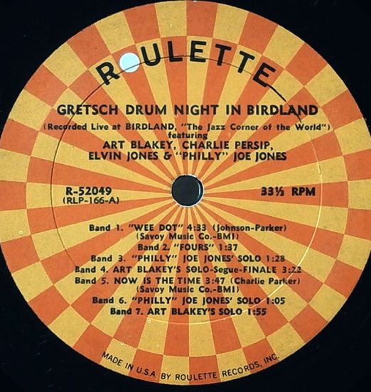 GretschDrumNightInBirdlandLABELA