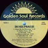 Brother M. Shepherd And The Golden West Gospel Singers – In His Praise – Golden Soul LP
