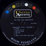 Jay And The Americans – Greatest Hits Volume 2 – United Artists LP