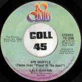 Lalo Schifrin – Ape Shuffle (Theme From ‘Planet Of The Apes’) b/w Escape From Tomorrow – 20th Century 7″