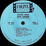 Nina Simone – Folksy Nina – Colpix LP