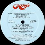 Sound Revolution – Soca Demon – Crosby’s LP