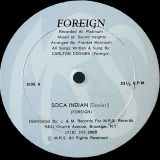 Foreign – Soca Indian (Doolari) b/w Jour’vert Morning – Mrs 12″