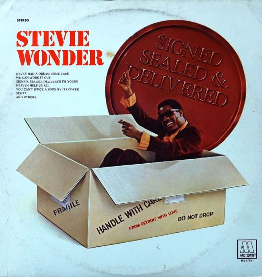 Stevie Wonder - Signed Sealed & Delivered - Motown LP
