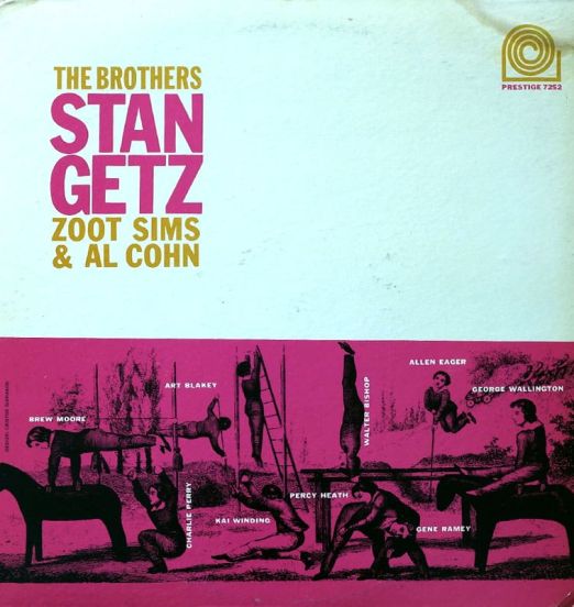 Stan Getz, Zoot Sims & Al Cohn - The Brothers - Prestige LP