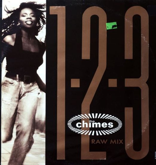 The Chimes - 1-2-3 (Raw Mix) - CBS UK 12"