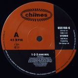 The Chimes – 1-2-3 (Raw Mix) – CBS UK 12″