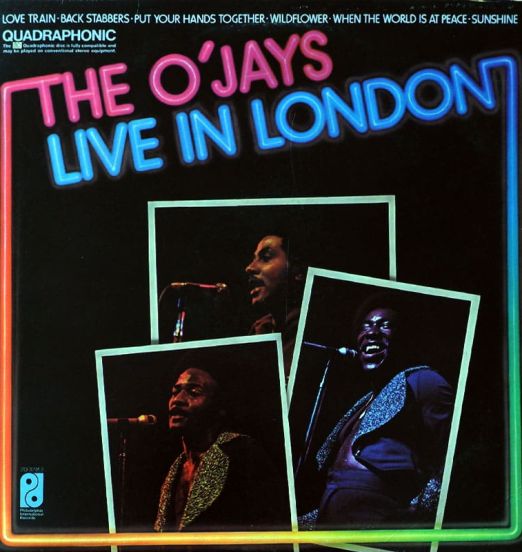 The O'Jays - Live In London - PIR LP