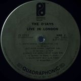 The O’Jays – Live In London – PIR LP