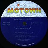 The Originals – California Sunset – Motown LP