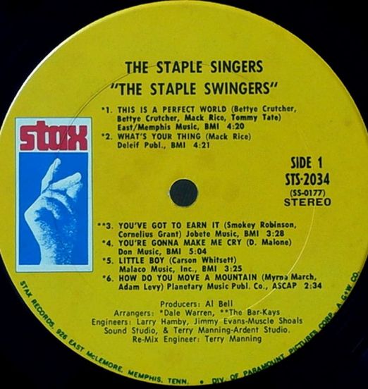 TheStapleSingersLABELA