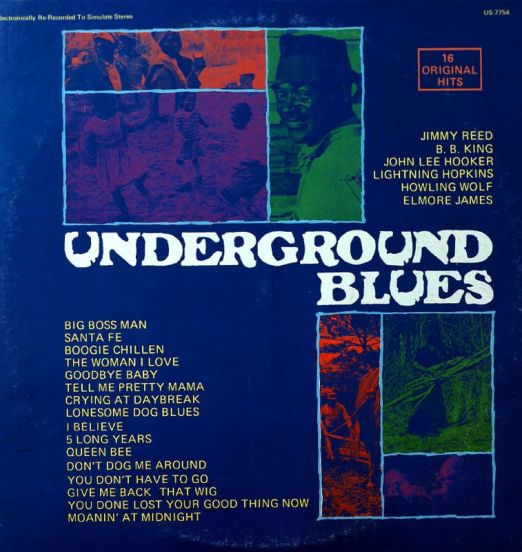 VA - Underground Blues - United LP