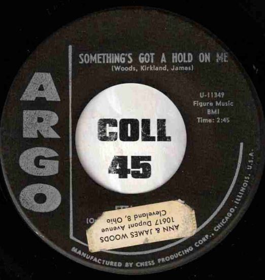 Etta James - Something's Got A Hold On Me b/w Waiting For Charlie To Come Home - Argo 7"