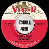 Joe Kennedy – Funky Time b/w Tender Loving Care – Virgo 7″