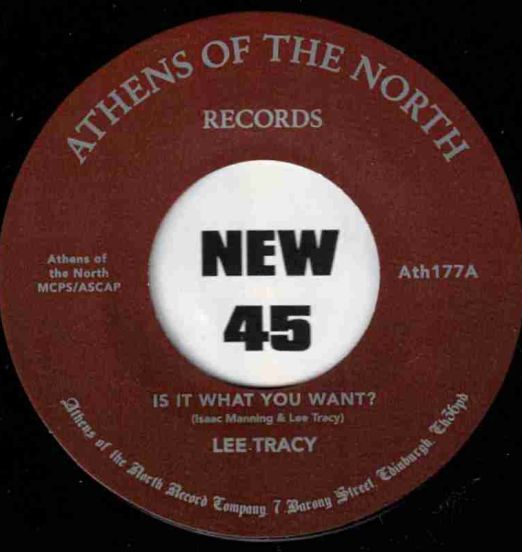Lee Tracy - Is It What You Want? b/w Saving All My Love For You - AOTN SC 7"