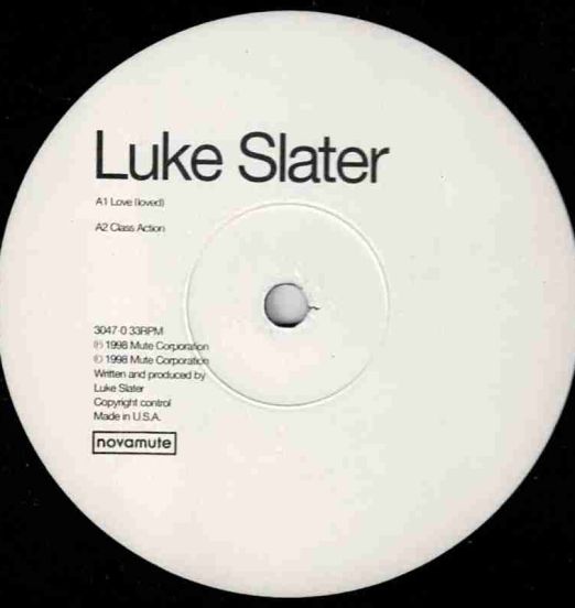 Luke Slater - Love (Loved) - Novamute 12" EP