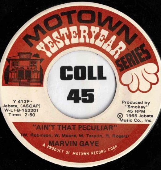 Marvin Gaye - Ain't That Peculiar b/w One More Heartache - Motown Yesteryear 7"