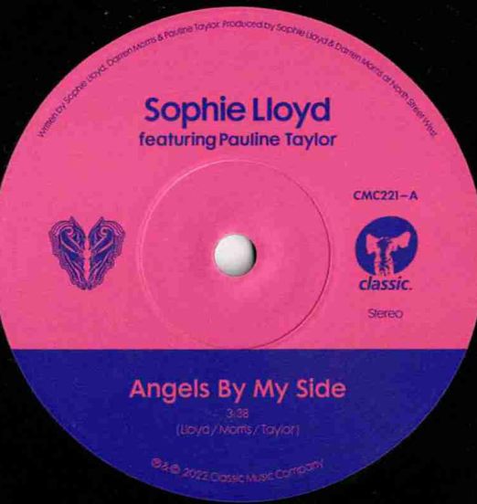 Sophie Lloyd featuring Pauline Taylor - Angels By My Side b/w Instrumental - Classic UK 7"