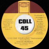 Stevie Wonder – Send One Your Love b/w Send One Your Love (Instrumental) – Tamla 7″