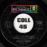 Charles Wright – (Well I’m) Doin’ What Cums Naturally Part 1 b/w Part 2 – ABC/Dunhill 7″