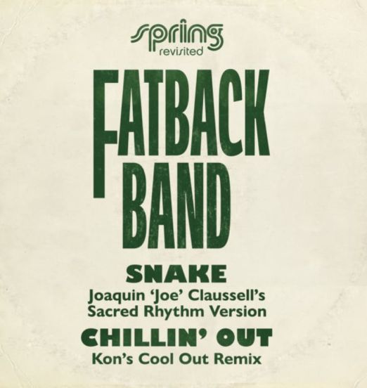 *LAST COPY!* Fatback Band - Snake b/w Chillin' Out Remixes - Acid Jazz Spring Revisited UK 12"
