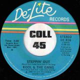 Kool & The Gang – Steppin’ Out b/w Love Festival – De-Lite 7″